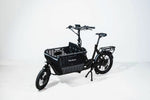 Pelikan Lastenrad in Schwarz, Seitenansicht